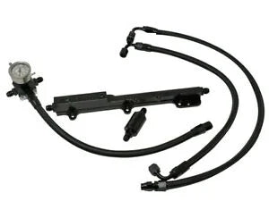 Auto Parts – Fuel Pressure Regulator Gauge Fuel Rail Line Non-Vtec D-Series Honda Civic Crx