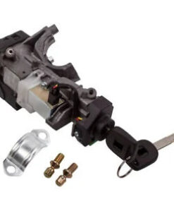 Auto Parts – Ignition Switch Cylinder Lock & 2 Keys for Honda Civic Accord CRV 48 Chips