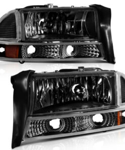 Auto Parts – Headlight Assembly (5011406AA) for Dodge Durango – 1 Pair