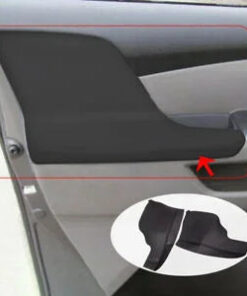 Auto Parts – 2pcs New Door Armrest Protector Leather Fits for Honda Odyssey 2011-2017 Black