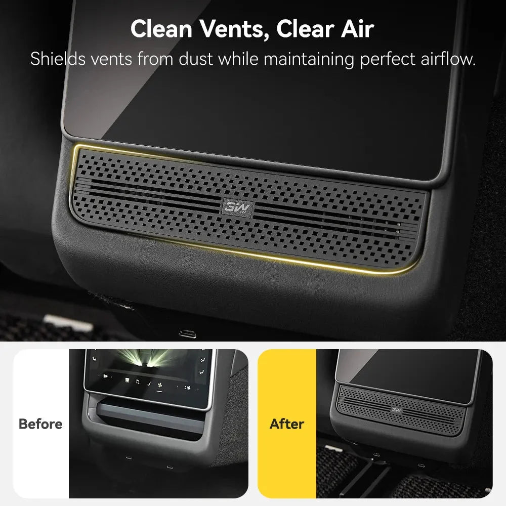 Auto Parts – Back Car Air Vent Freshener for Tesla Model 3 Highland 2024-2026/ Y Juniper 2025-2026 Car Add-ons - Image 4