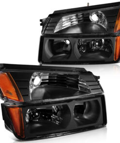 Auto Parts – Headlight Assembly (GM2520184) for Chevrolet Avalanche – 1 Pair