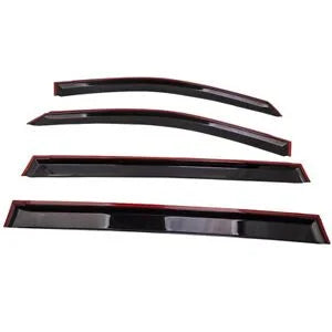Auto Parts – Acrylic Door Vent Visors Window Rain Guards for Dodge Grand Caravan 2008-2018