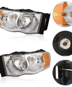 Auto Parts – Headlight Assembly (55077121AF) for Dodge Ram 1pair