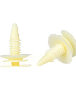Auto Parts – Nylon Yellow fender bumper fastener Auto clips(3065575)- 50Pcs