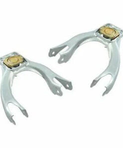 Auto Parts – Fits 1992-1995 Honda Civic 93-97 Del Sol Coated Steel Front Camber Bundle Silver