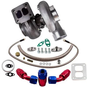 Auto Parts – GT45 Universal Turbo Charger 1.05 A/R + Oil Drain Feed & Return Line kits