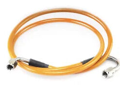 Auto Parts – Master To Slave Cylinder Complete Stainless Clutch Line for 06-15 Honda Civic Si