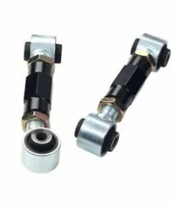 Auto Parts – Rear Lowering Suspension Toe Arm Bar Bundle for 92-95 Honda Civic 88-91 CRX Black
