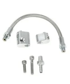 Auto Parts – LS Cylinder Head Coolant Steam Port Crossover Throttle Body Bypass Hose Kits LS1
