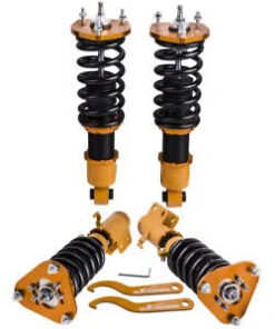 Auto Parts – Coilovers Bundle for Toyota Celica 2000-2006 Rear & Front Shock Struts + Top mounts