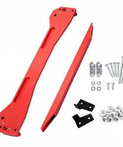 Auto Parts – Red Back Tie Bar Subframe Brace + Tie Bar for 1996-2000 EK Honda Civic