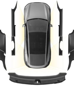 Auto Parts – Tesla Model Y Juniper Premium 2025 2026 (Only Fits 5-Seat) Door Sill Protector Trunk Sill Guards Full Protection