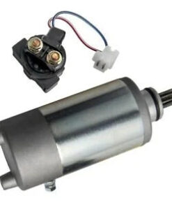 Auto Parts – Starter Motor w/ Solenoid Relay for Yamaha Tri-Moto YTM200E YTM225DX 1983-1986