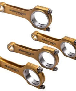 Auto Parts – Titanizing Forged H-Beam Connecting Rods+Bolts Fit for Audi VW EA888 2.0L TSI
